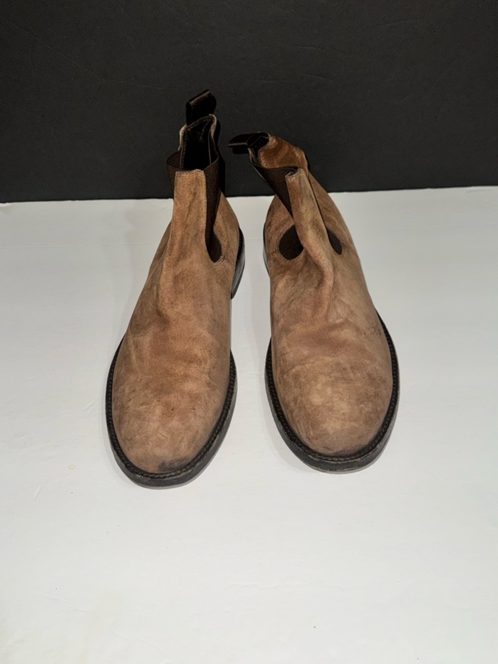 Too Boot New York I Men's I Christophe Chocolate I Chelsea Suede Boots
